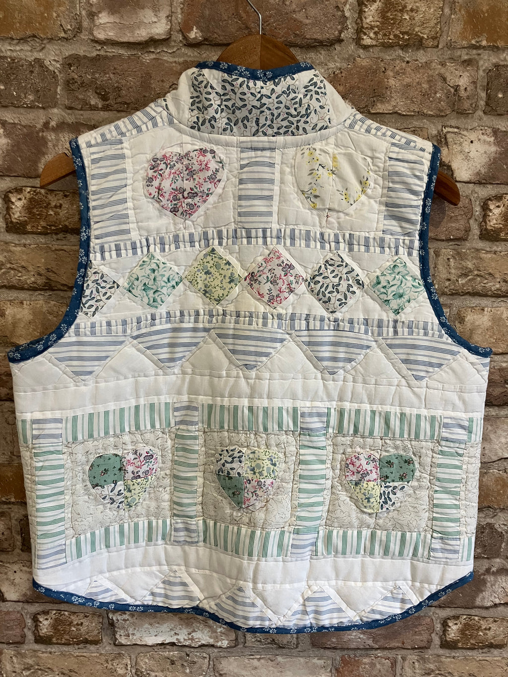 One-of-a-Kind Repurposed Quilt Gilet