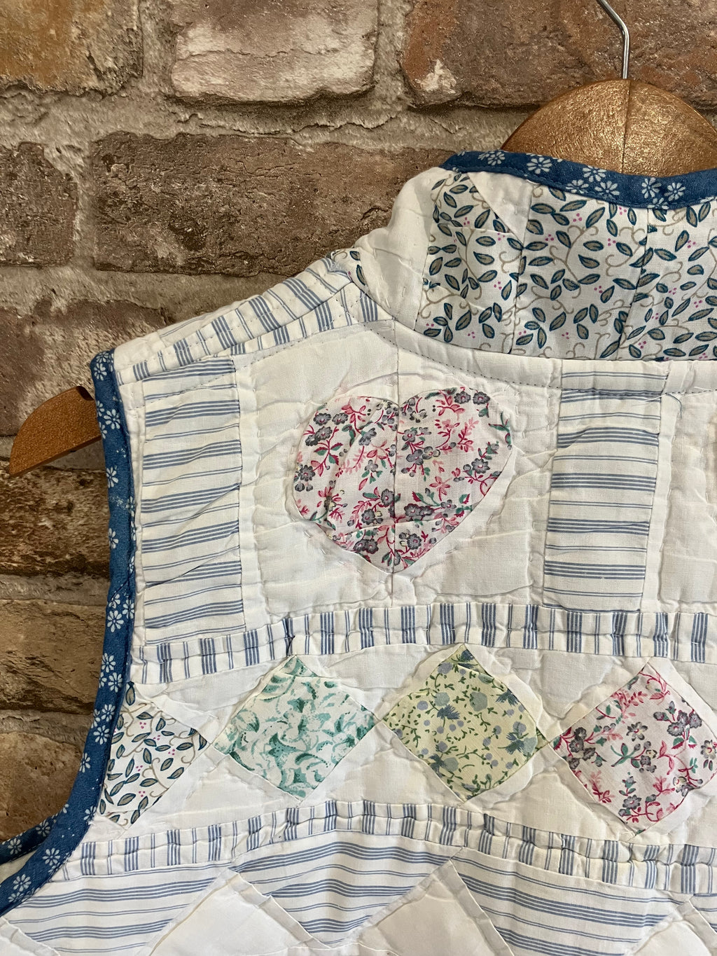 One-of-a-Kind Repurposed Quilt Gilet