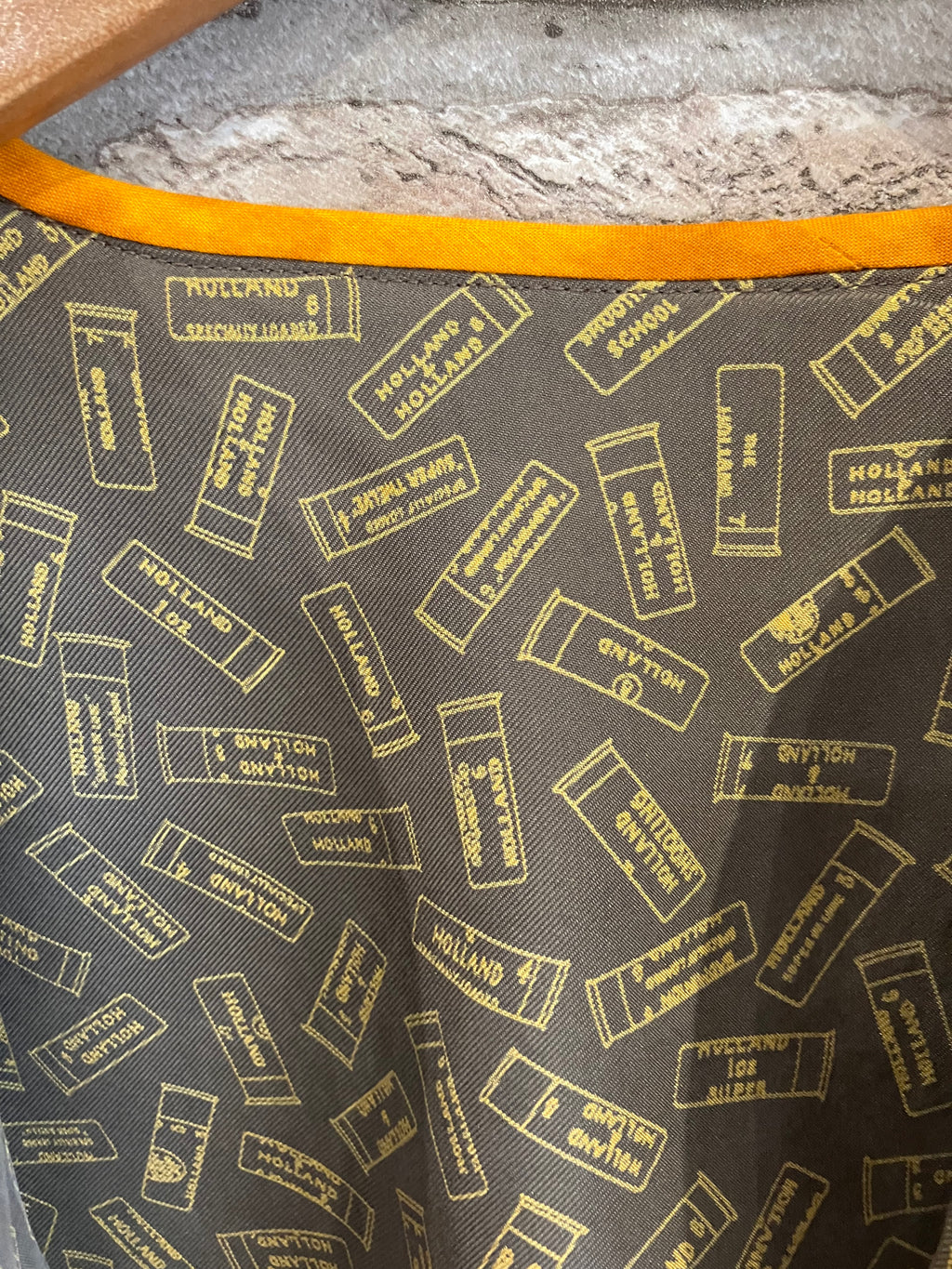 Whistler's Mother Upcycled Velvet Jacket