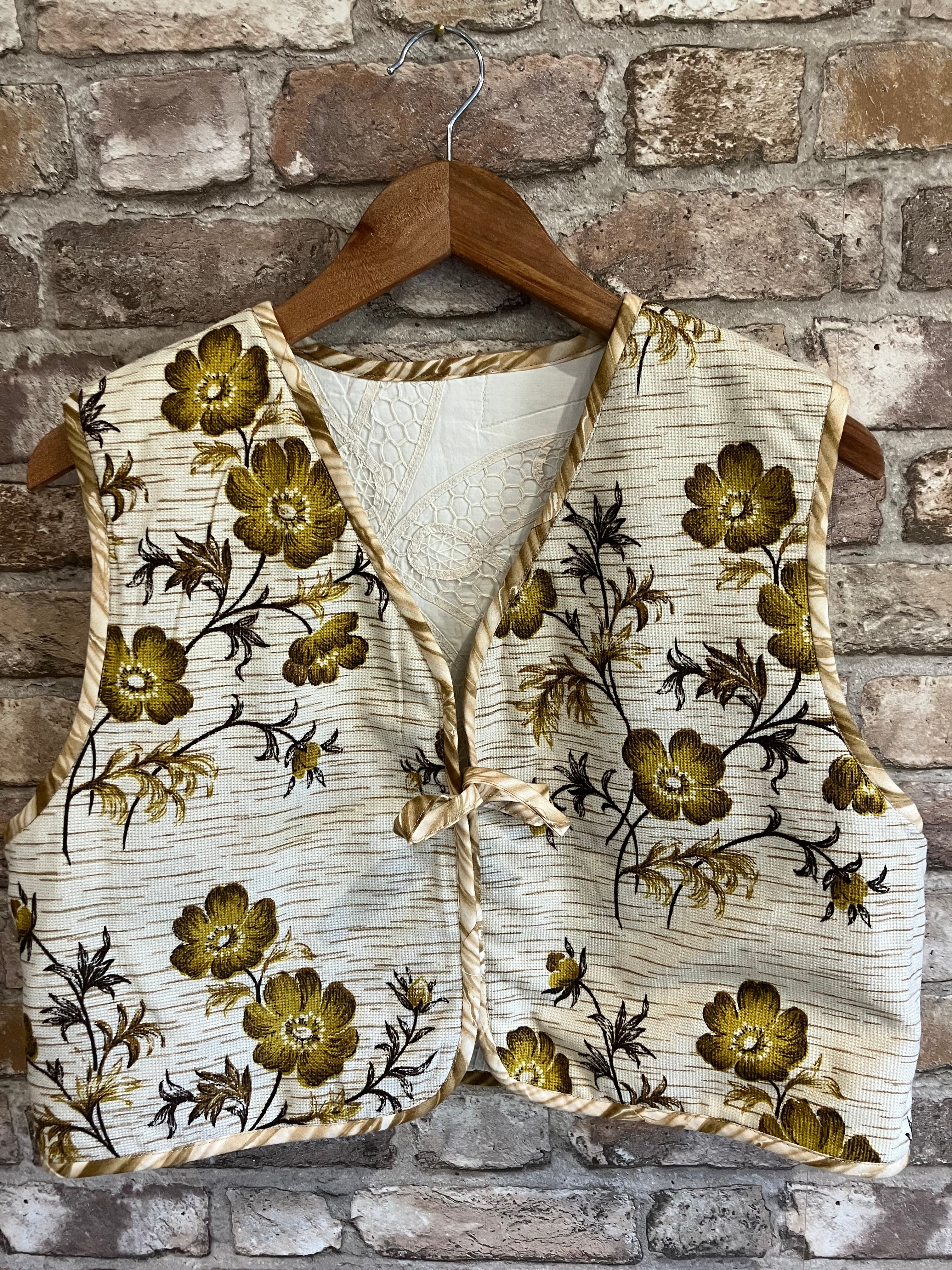 Reversible Upcycled Vintage Waistcoat