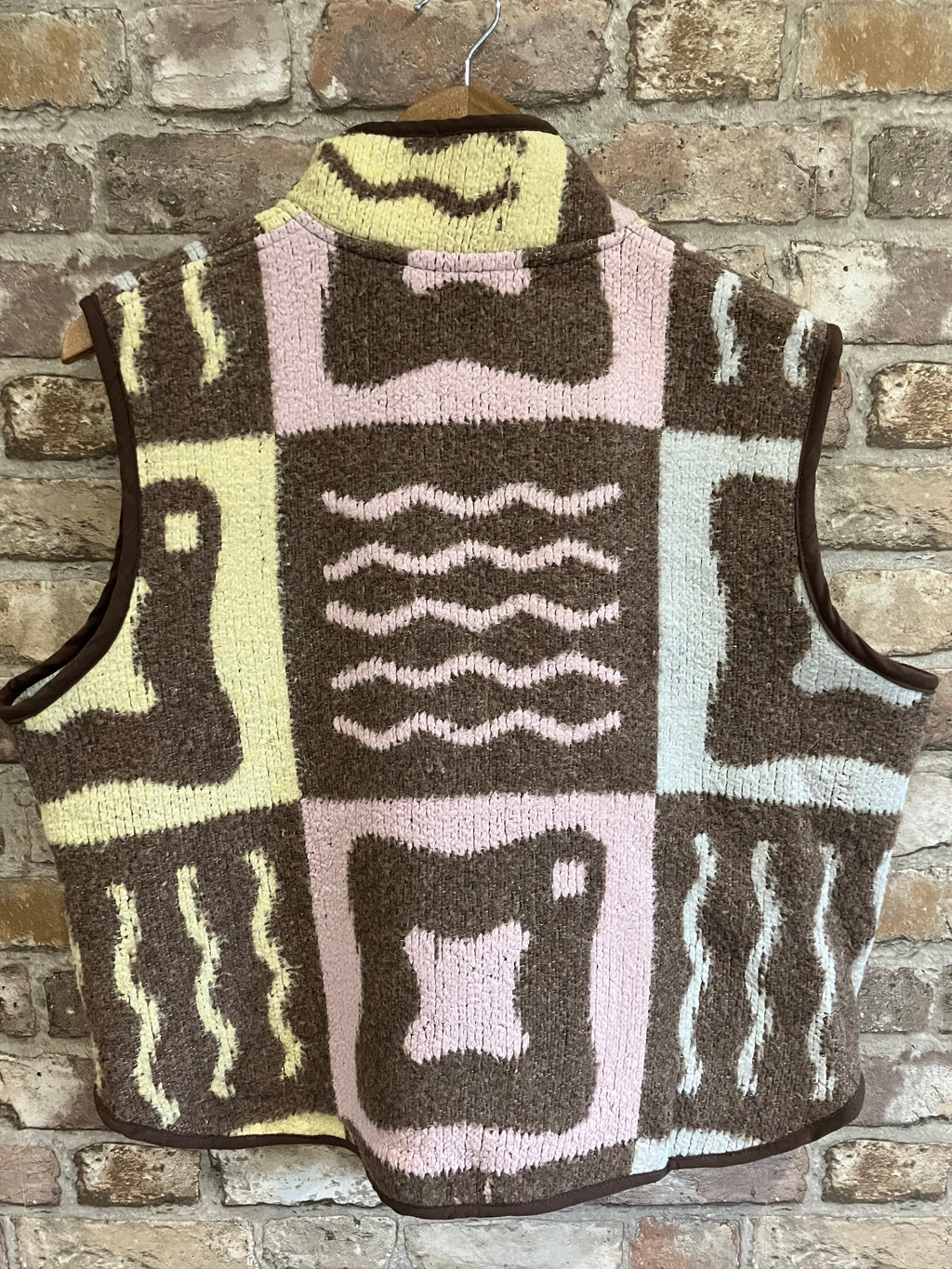 Vintage Blanket Upcycled Gilet