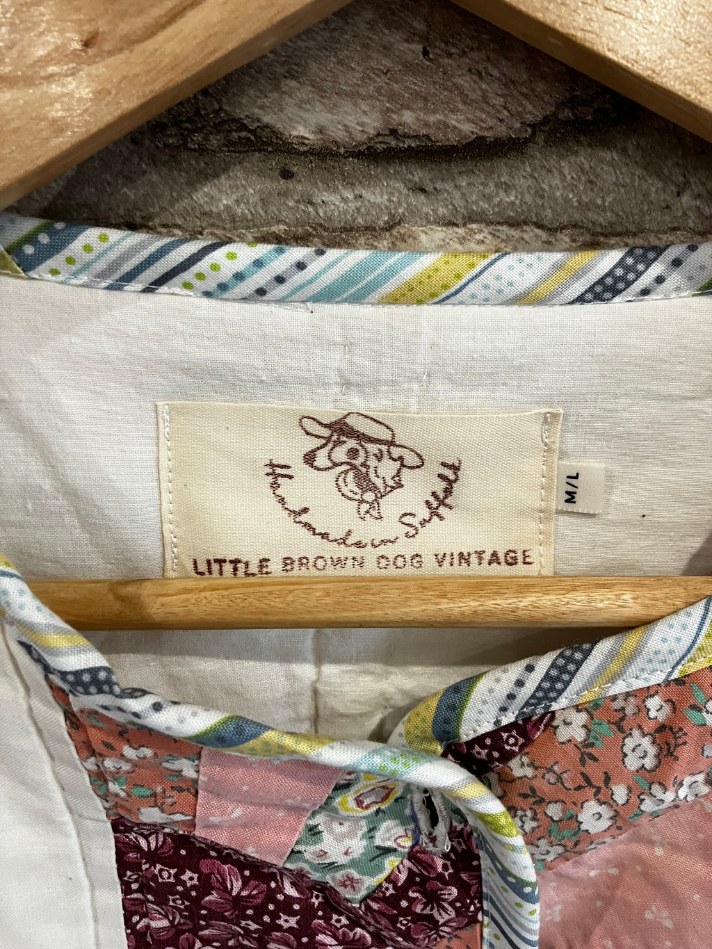 Cropped Quilted Jacket – Vintage Hand-Pieced Quilt