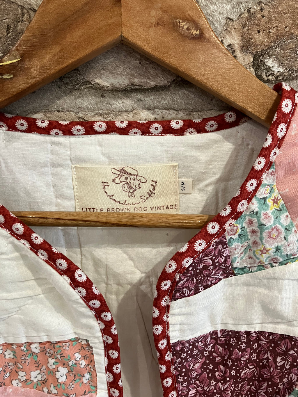 Longer Line Quilted Jacket – Vintage Hand-Pieced Quilt