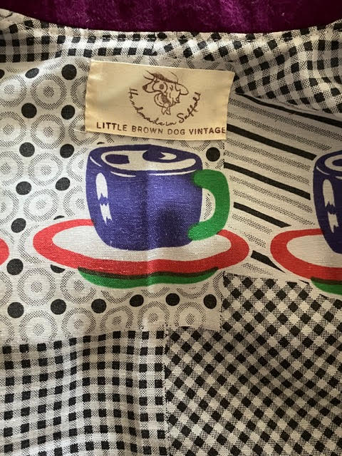 One-of-a-Kind Cropped Quilted Jacket